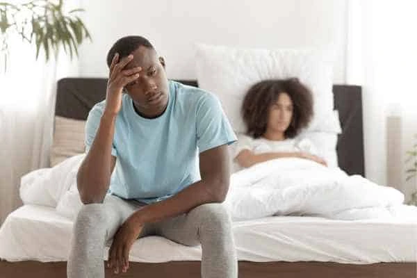 Man upset about ED symptoms Surbiton
