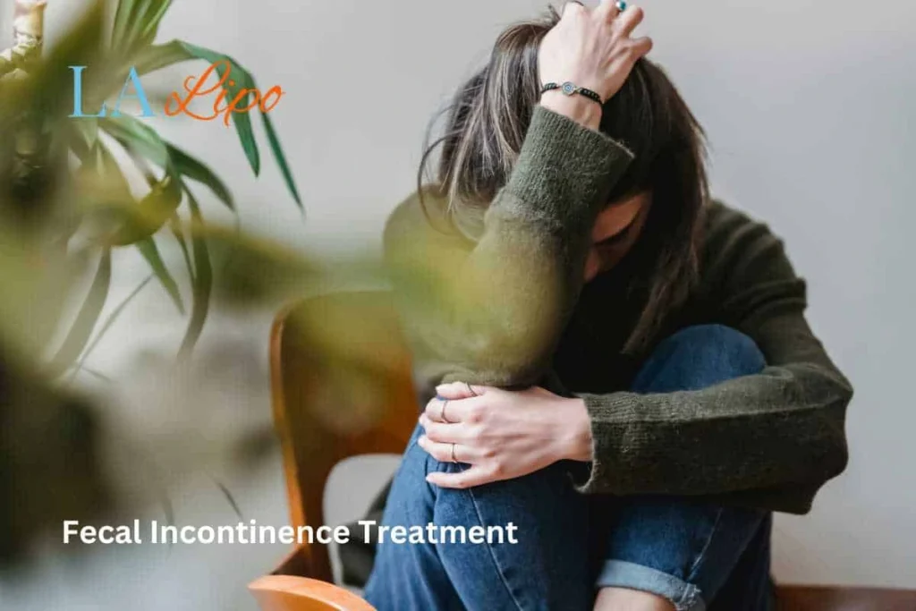 woman worried about fecal incontinence diet Surbiton
