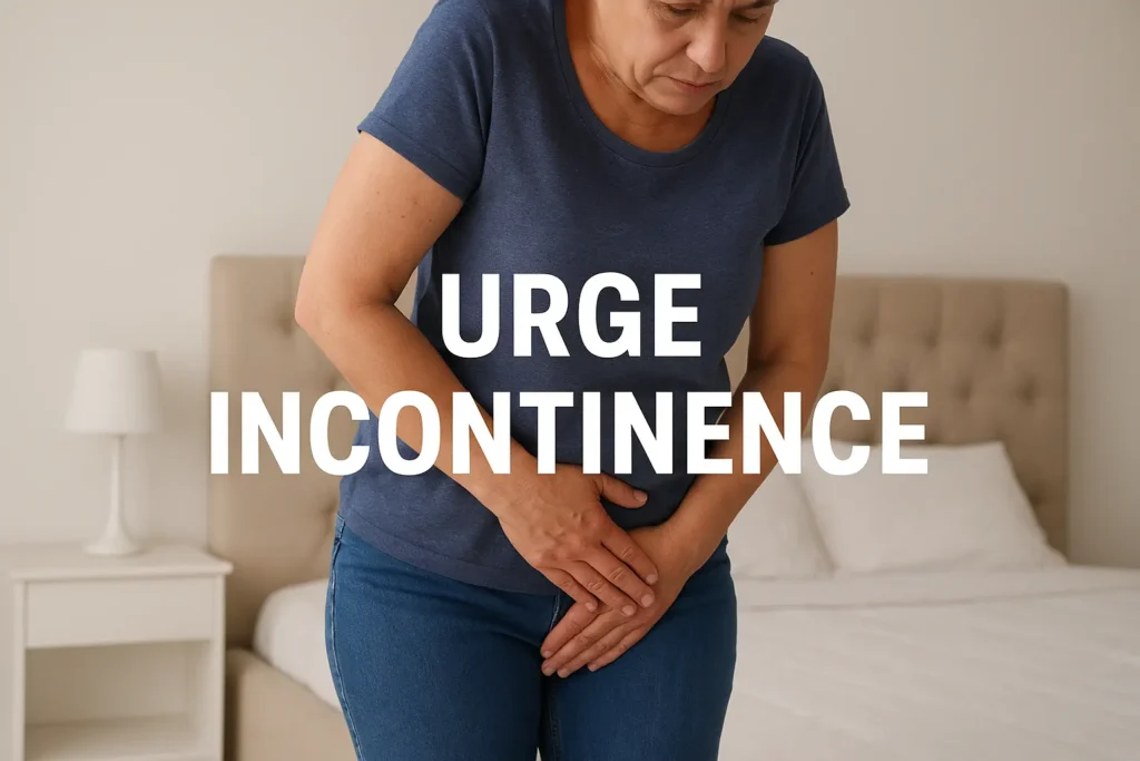 how to manage urge incontinence Surbiton symptoms
