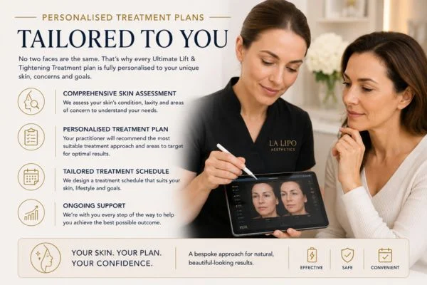 book a consultation about your ultimate lift and tighten treatment Surbiton